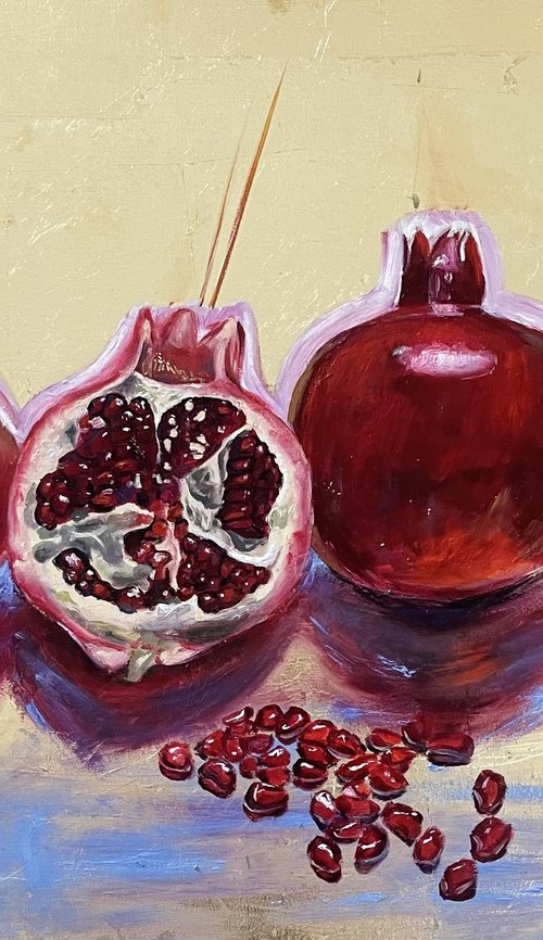 Pomegranates by Irina Ponna