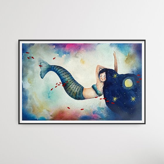 Moon in Her Hair