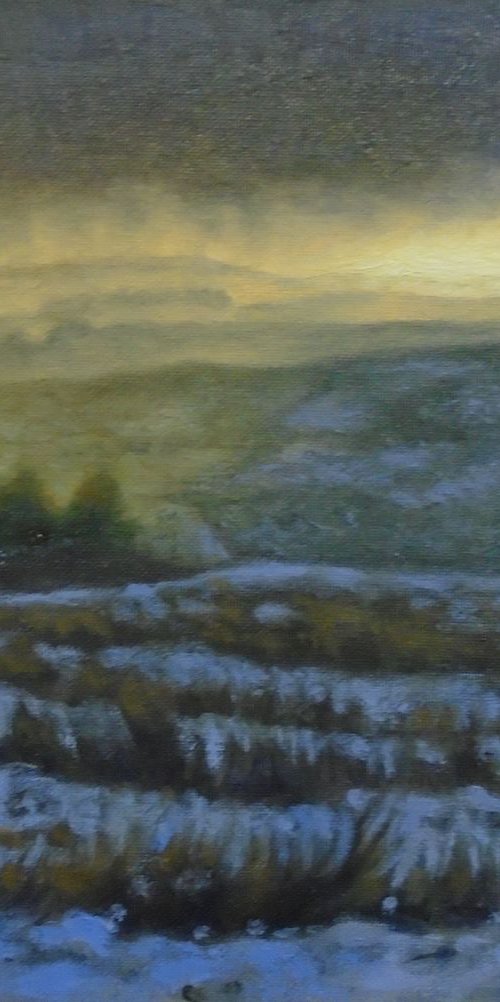 December Storm - Teesdale by Michael Mullen