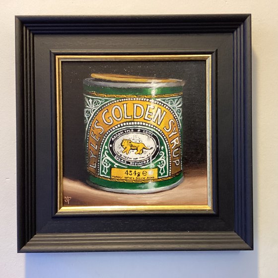 Golden syrup. still life