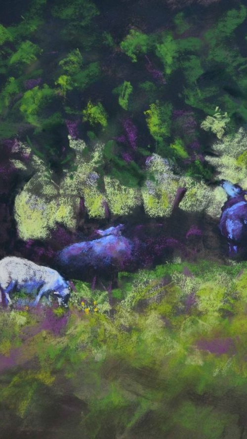 Summer Grazing by Denise Mitchell