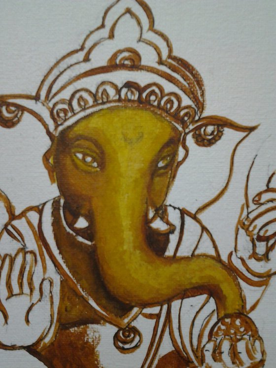 Lord Ganesha the cute one