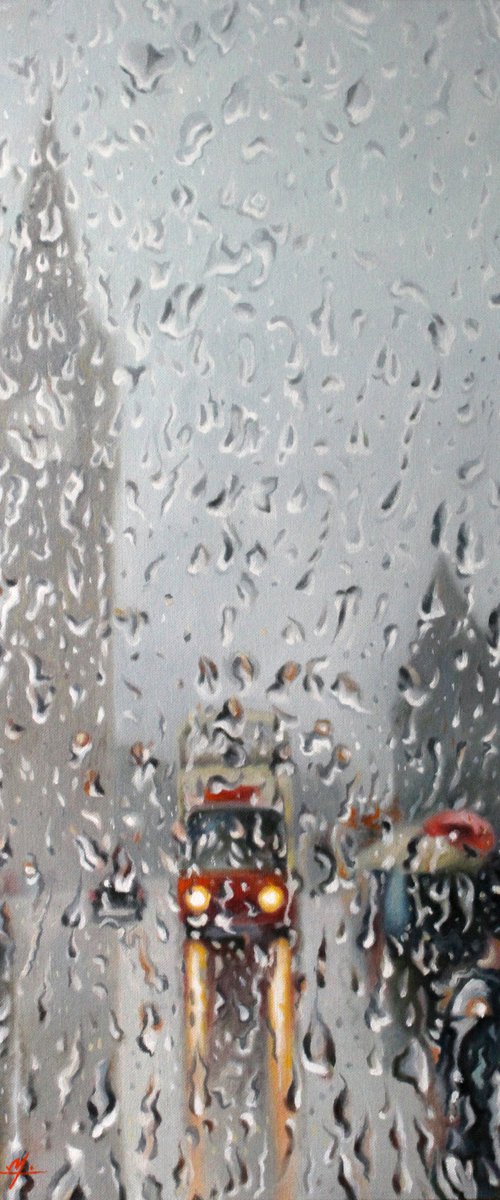 Rainy London by Volodymyr Melnychuk