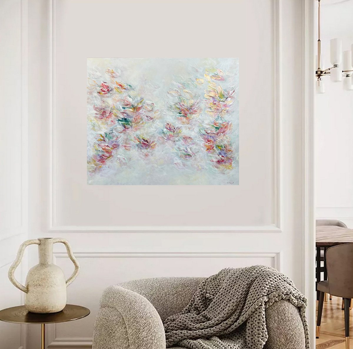  Inner Bloom By Ve Boisvert, 36 X 30, Artwork For Sale On Artfinder