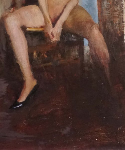 Julya in studio by Manuel Leonardi