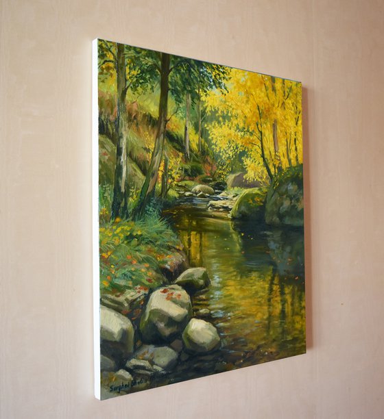 The autumn forest