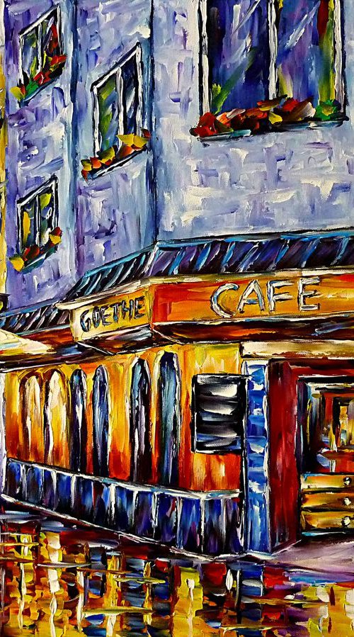 Cafe Goethe by Mirek Kuzniar