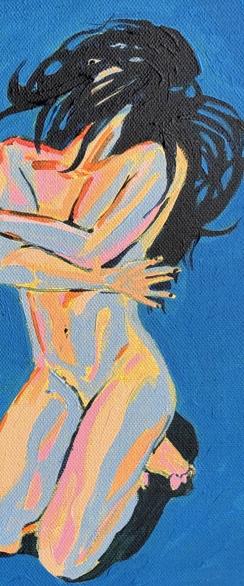 Fearful Nude by Hanna Bell