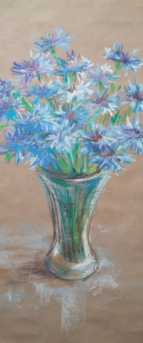 Cornflowers by Elena Klyan