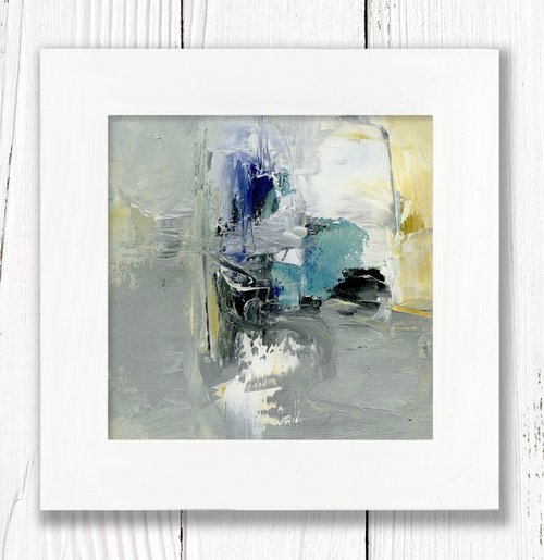 Oil Abstraction 161 - Framed Abstract Painting by Kathy Morton Stanion by Kathy Morton Stanion