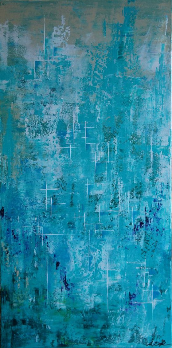 Emerald Dream II (50 x 100 cm) (20 x 40 inches)