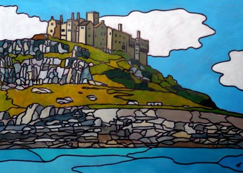 The back of the Mount (St Michael's Mount). by Tim Treagust