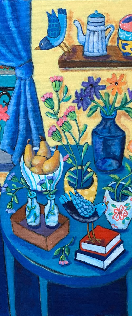 Red Slippers by Holly Wojahn