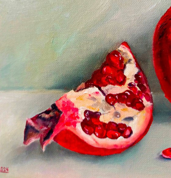 Still Life with Pomegranate