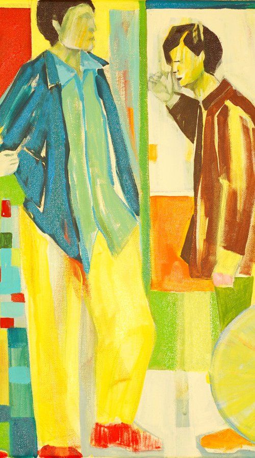Streetlight Conversations II by Anahita Amouzegar