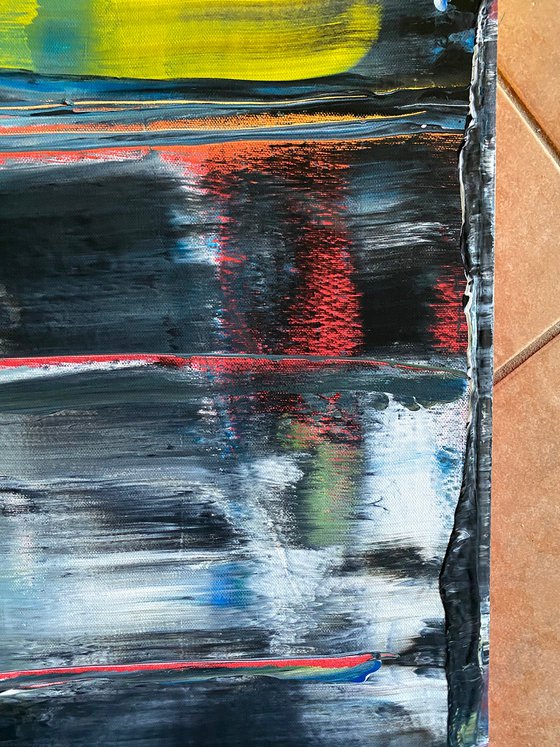 "Cut From The Same Cloth" - Save As A Series - Original Large PMS Abstract Acrylic Painting Diptych on Artist-Stretched Canvas - 72" x 36"