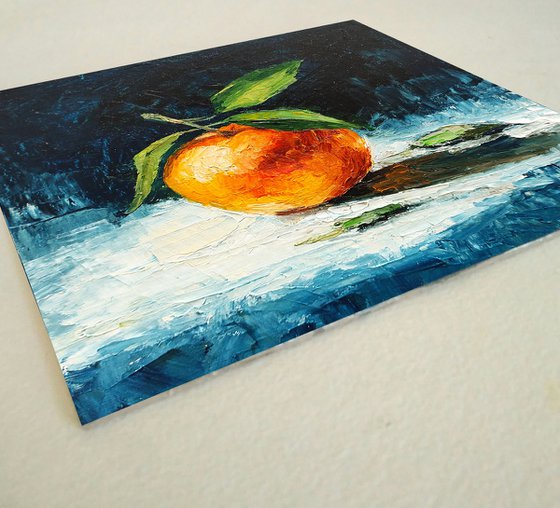 Tangerine Fruit Painting