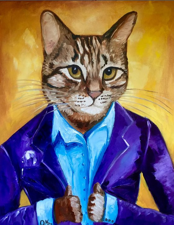 Troy The  Cat smart