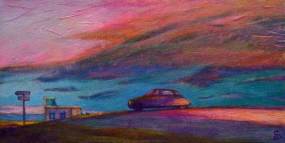 TOWARD THE QUIET - ( 15 x 30 cm )