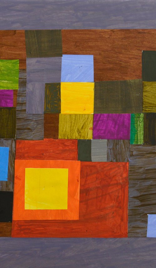 Abstract composition No. 43 by Mykola Kozlovsky