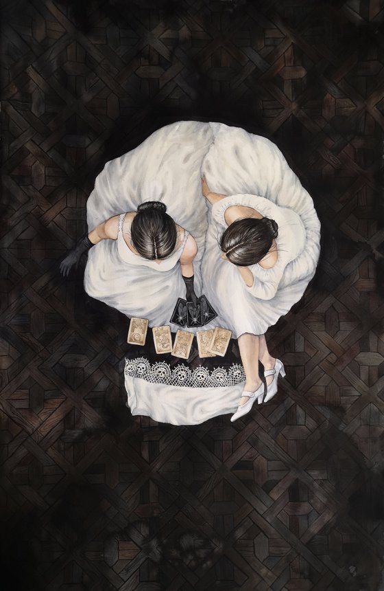 Vanitas of Fate - Skull Optical Illusion