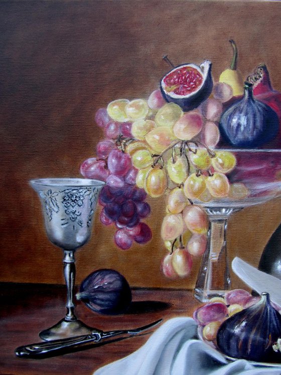 Still life with fruits