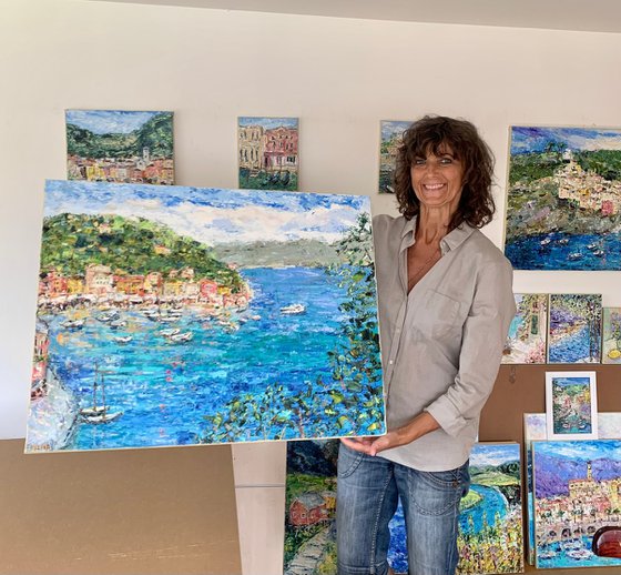 Italian coast in Portofino