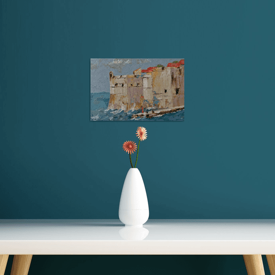 City ​​of dubrovnik in Croatia