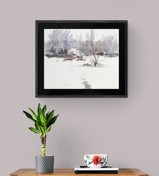 Winter contrast