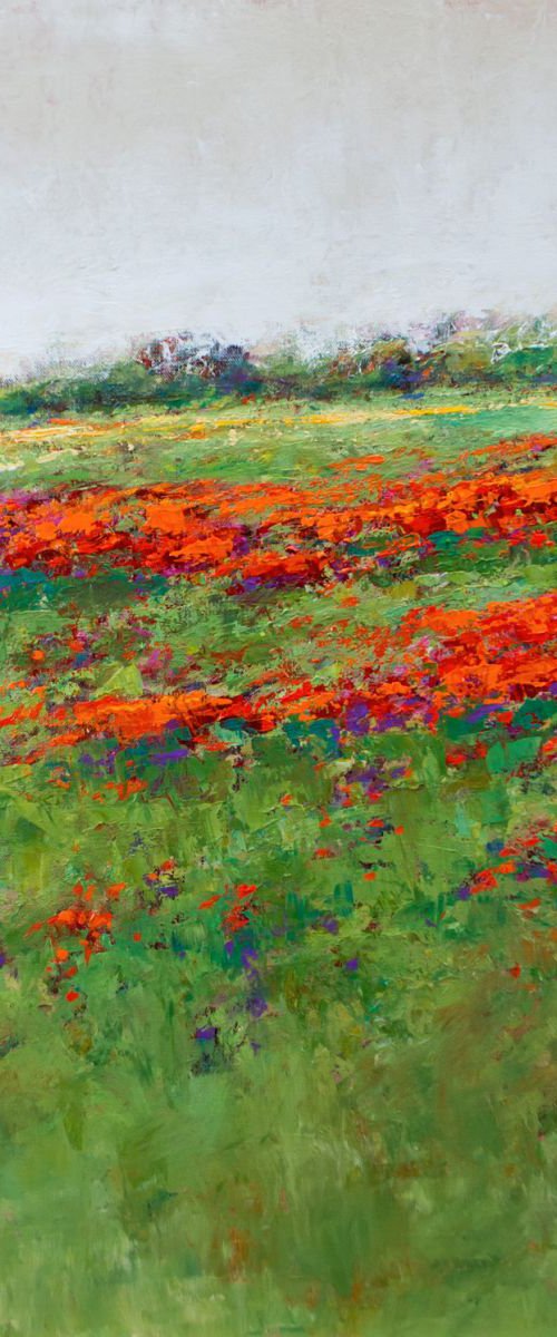 Hillside Colors 24x30 inches by Don Bishop