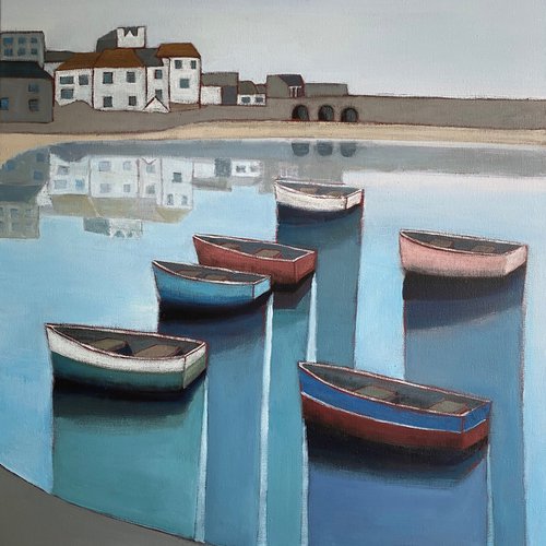 St.Ives Boats by Nigel Sharman