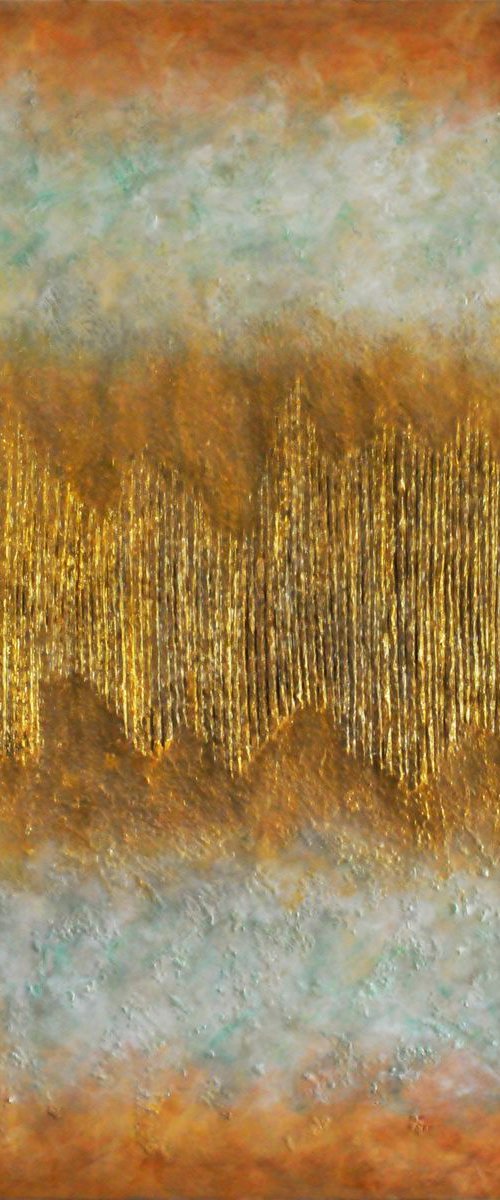 Painting with Gold by Waldemar Kaliczak