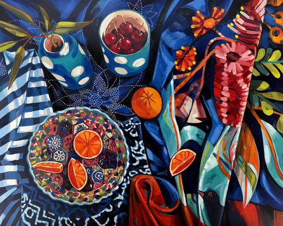 The Collector's Table Still Life Tablescape