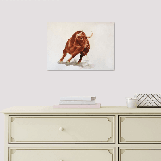 Bull III/  ORIGINAL PAINTING