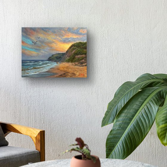 Fishing at Garie Beach