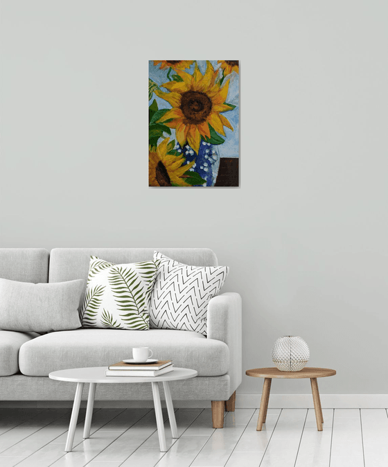Sunflowers - Painting
