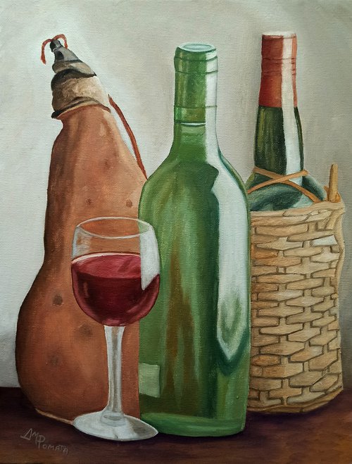 In The Winery by Angeles M. Pomata