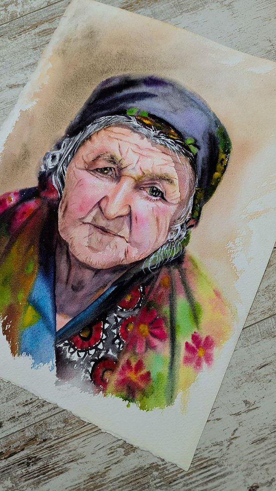 Portrait of a Random Grandmother