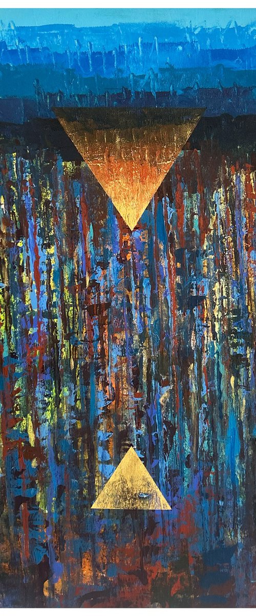 Inner Energy_30"X30" by Avinash Pise