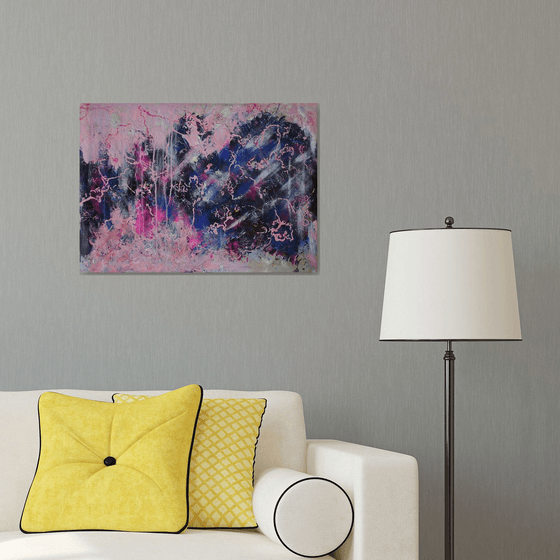 Abstraction. Spring Triumphs / Original Painting