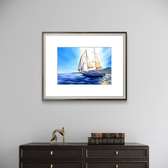 Sailing into the Sunlight