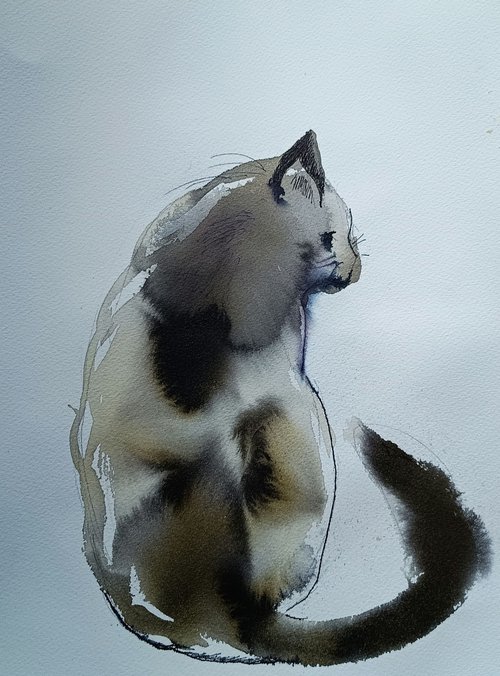 Cat#1 by Marina Del Pozo