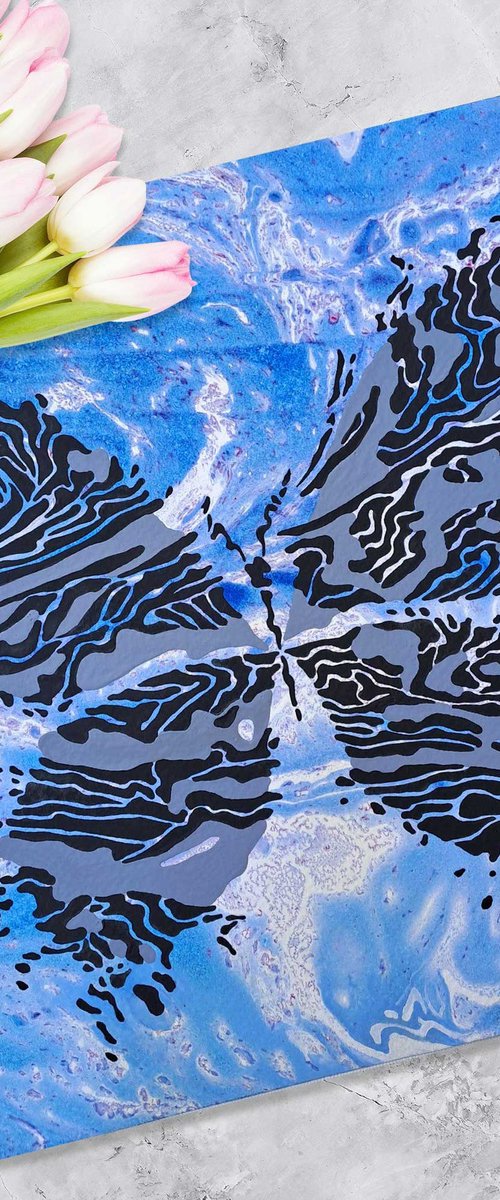 Butterfly «Mysterios Night» by Mariia Raskin