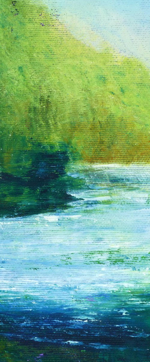 Riverside walk by oconnart