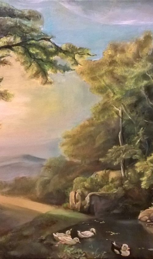 Landscape by Viktória Déri