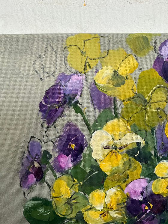 Pansies Bouquet