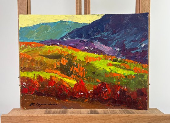 Flame of Leaves in the Autumn Wind