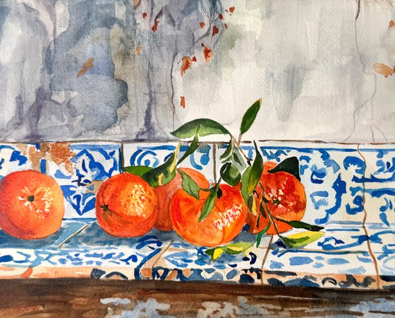 Harvest on Azulejo Time – Winter Sun