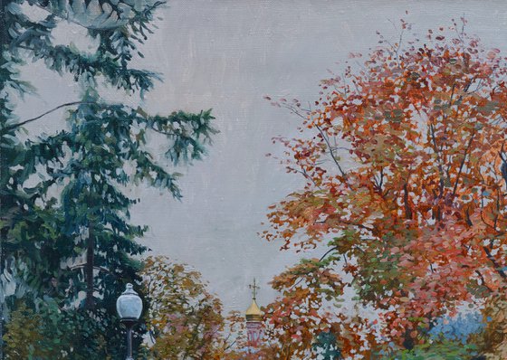 At Novodevichy monastery