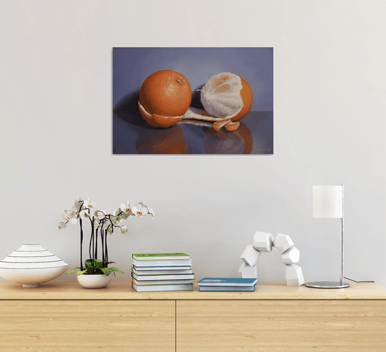 "Still life with oranges"